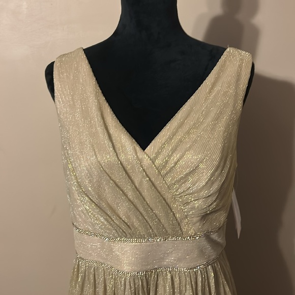 Broomstick glitter champagne dress - Picture 4 of 8